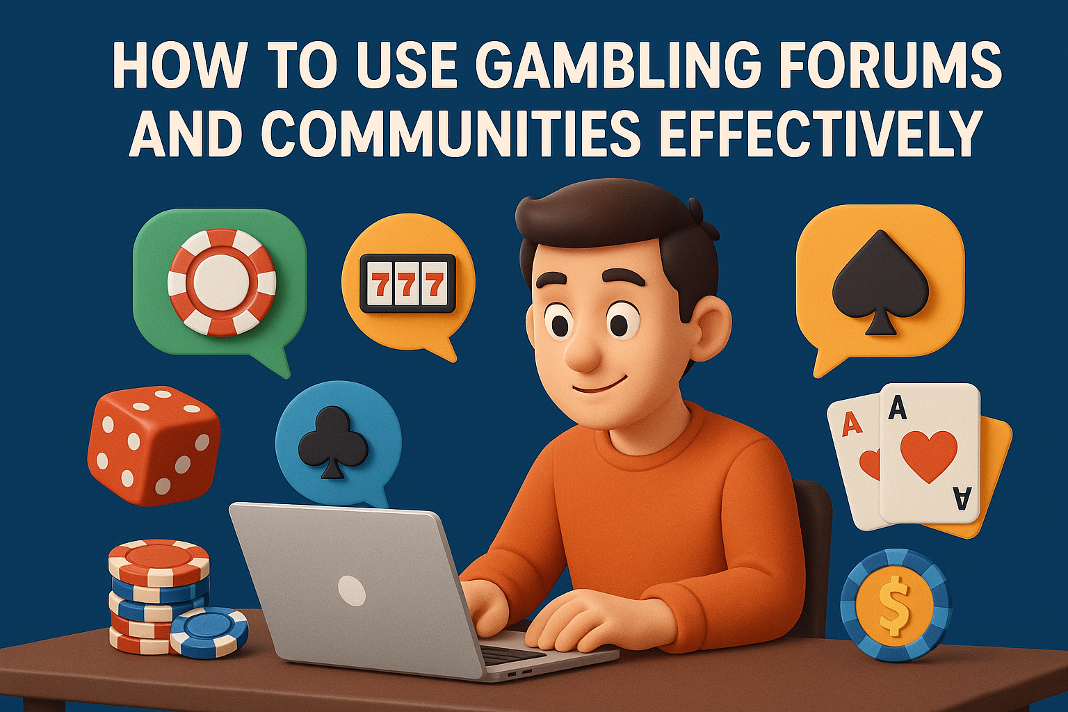 How to Use Gambling Forums and Communities Effectively - featured image