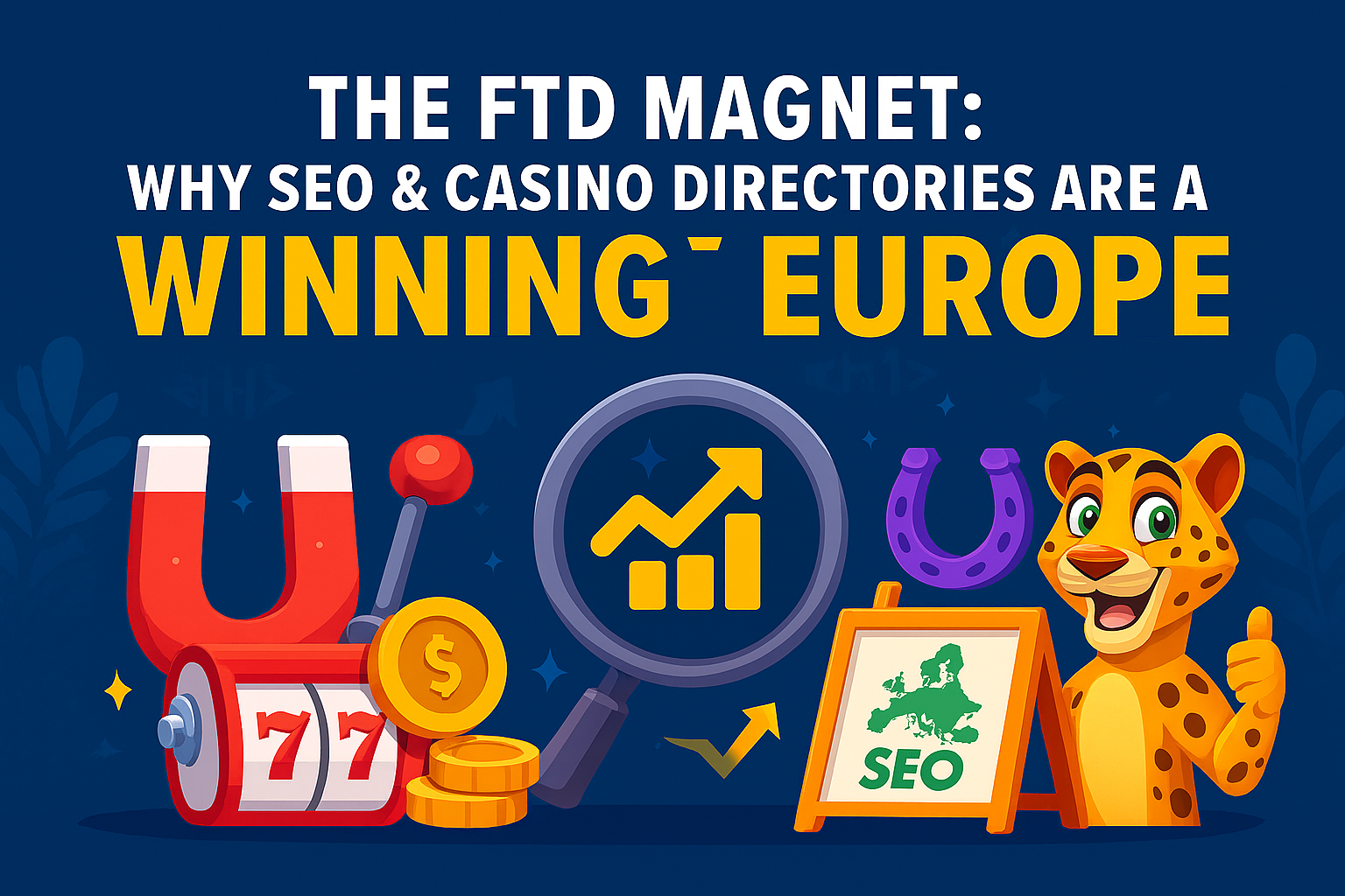 The FTD Magnet: Why SEO & Casino Directories Are a Winning Bet in Western Europe - featured image